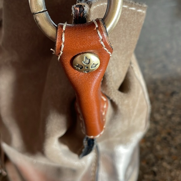 Patricia Nash Metallic Hobo GOLD-DIPPED Bag - Picture 6 of 14